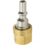 Резьбовая муфта ISO, Горючий газ, G3/8LH GCE KRASS