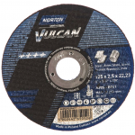 Отрезной круг 125х2,5х22,23 Norton металл+нержавейка