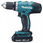 Дрель-шуруповерт аккумуляторная Makita DDF453 SYЕ (1300 об/мин, 42/27Нм, 2x1,5Ач, з/у, 18V)