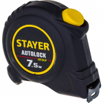 Рулетка 7,5м*25мм STAYER AutoLock с автостопом