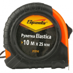 Рулетка 10м*25мм Elastica Sparta