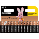 Батарейка алкалиновая тип АА Duracell LR6 (12шт) пальчиковая C0037388