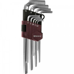 Набор ключей торцевых шестигранных, H1.5-H10, 9 предметов Thorvik HK9S