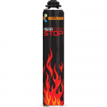 Пена монтажная профессиональная 1000мл WELLFOAM FIRESTOP огнестойкая