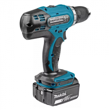 Дрель-шуруповерт аккумуляторная Makita DDF453 SYЕ (1300 об/мин, 42/27Нм, 2x1,5Ач, з/у, 18V), изображение 3 от компании Сварнов в Казани