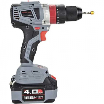 Дрель-шуруповерт ProfiPower MKDHP-18V (18B, бесщ, ударная, АКБ Li-ion-2шт, 4,0Ач, 80Нм, з/у, кейс), изображение 2 от компании Сварнов в Казани