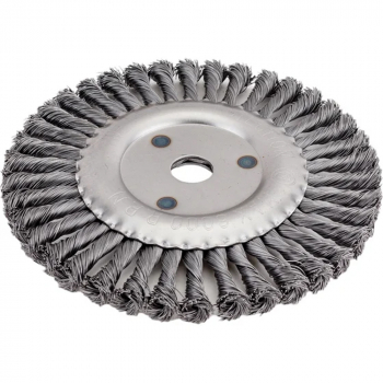 Корщетка (диск) для УШМ 200х22 (0,5 мм, витая, сталь) OXCRAFT от компании Сварнов в Казани