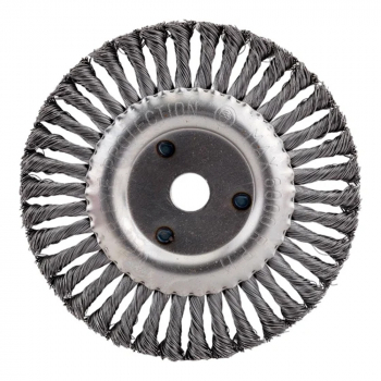 Корщетка (диск) для УШМ 200х22 (0,5 мм, витая, сталь) OXCRAFT, изображение 2 от компании Сварнов в Казани