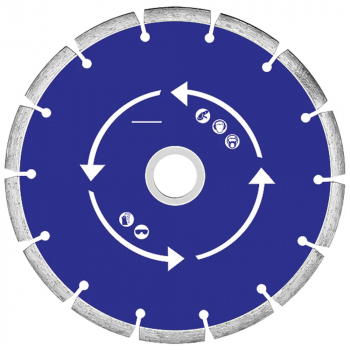 Диск алмазный 125х1,9х7х22,2мм отрезной сегментный (сухая и влажная резка) от компании Сварнов в Казани