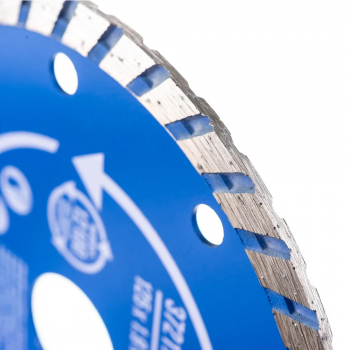 Диск алмазный 125х1,9х7х22,2мм отрезной "турбо" (сухая и влажная резка), изображение 2 от компании Сварнов в Казани