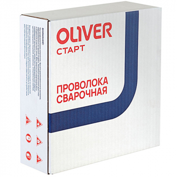 Проволока сварочная СВ-08Г2С-О ф 0,8 мм (5 кг) D-200 OLIVER ГОСТ 2246 (уценка: сломана катушка), изображение 2 от компании Сварнов в Казани