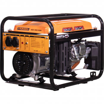 Бензогенератор Aurora AGE 3000 RUN (увеличенный топливный бак), изображение 3 от компании Сварнов в Казани