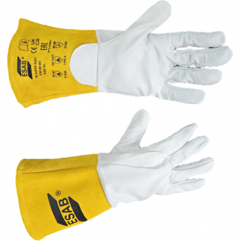 Краги кожаные Esab TIG SUPER SOFT р-р L ( с маркировкой) 0700500465, изображение 3 от компании Сварнов в Казани
