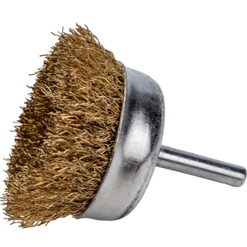 Набор щеток металл со шпильками 5пр (50мм, 75мм - плоские, 25мм, 50мм, 75мм - чашки) Ермак, изображение 4 от компании Сварнов в Казани