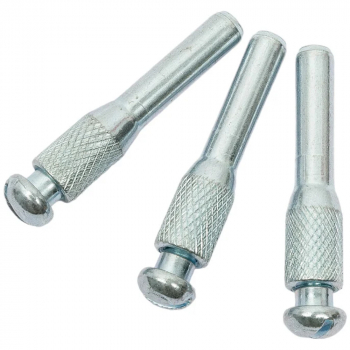 Набор щеток металл со шпильками 5пр (25мм, 38мм, 50мм, 63мм, 75мм - плоские) Ермак, изображение 5 от компании Сварнов в Казани