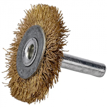 Набор щеток металл со шпильками 6пр (40мм-2шт, 50мм, 65мм, 75мм - плоские, 50мм - чашка) Ермак, изображение 6 от компании Сварнов в Казани