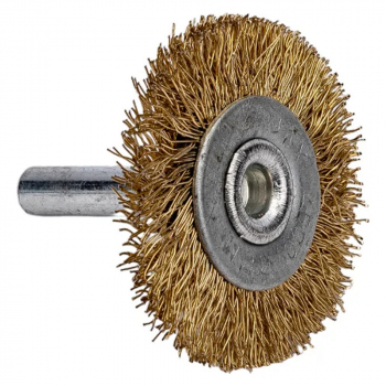 Набор щеток металл со шпильками 6пр (40мм-2шт, 50мм, 65мм, 75мм - плоские, 50мм - чашка) Ермак, изображение 7 от компании Сварнов в Казани