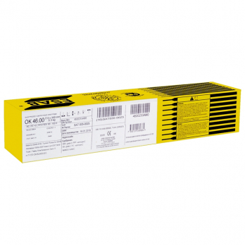 Электроды ОК 46.00 Р ф 2,5х350 мм (5,3 кг) Esab Россия 4600253AM0/4600253AE0