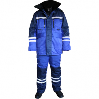 Костюм мужской с п/к "Зимний-И" утепленный 56-58/170-176 (с маркировкой)