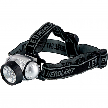 Фонарь налобный, 3 режима, АААx3, 7xLED ULTRAFLASH