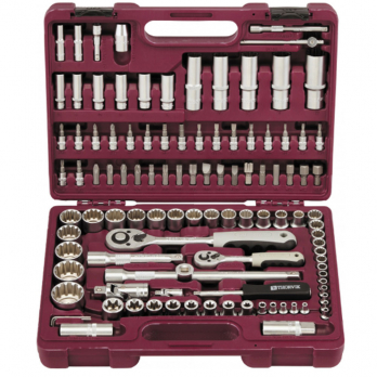 Набор инструмента универсальный 1/4", 1/2"DR, головки MultiProf, 108 предметов Thorvik UTS0108MP