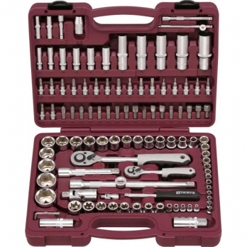 Набор инструмента универсальный 1/4", 1/2"DR, 108 предметов Thorvik UTS0108