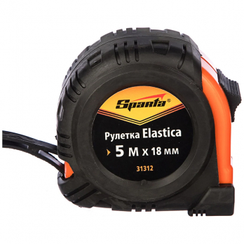 Рулетка 5м*18мм Elastica Sparta